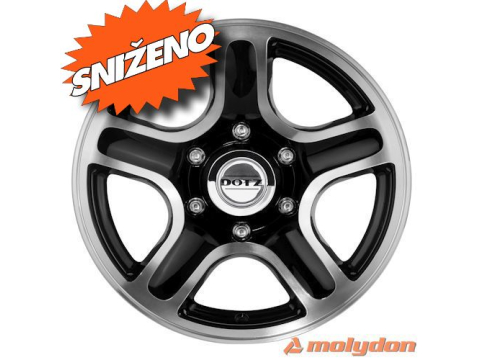 HAMMADA 7.00X15 ET00 5/139,7 DOTZ (110) Black/polished